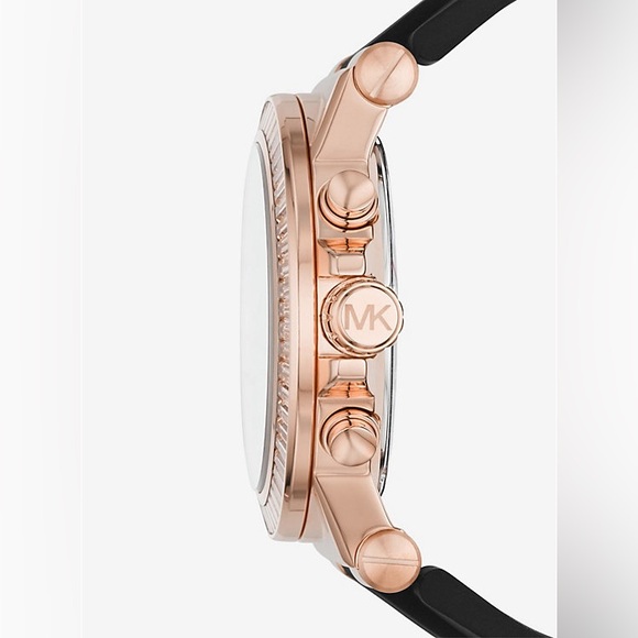 Michael Kors Dylan Stainless Steel Chronograph Watch - Picture 3 of 8